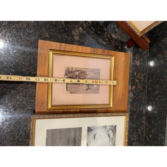 19th Century Gilt Wood Frame, Set of 3 for sale at Pamono 3 gold gilded wooden frames
